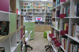 Интерьеры модельной детской библиотеки города Коврова
