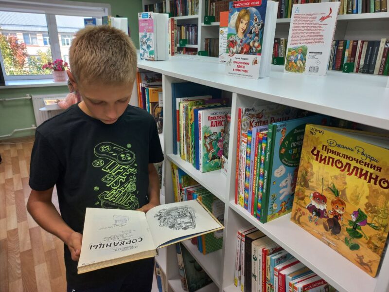 Юный читатель модельной библиотеки