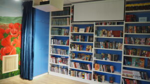 Модельная библиотека в деревне Аксеново Гусь-Хрустального района